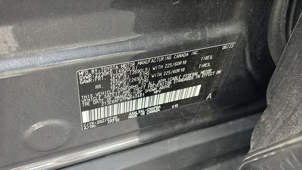 Used 2023 Midnight Black Metallic Toyota XSE image 37