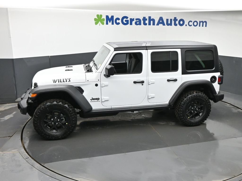 New 2026 Bright White Clear-Coat Exterior Paint Jeep Willys image 20