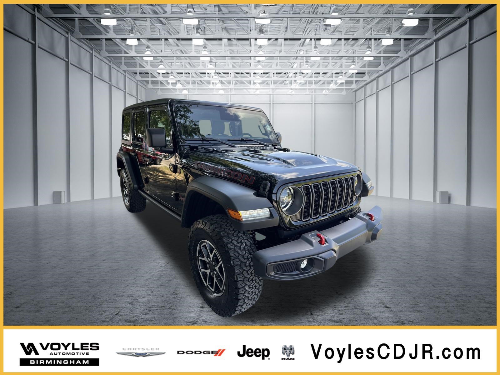 Used 2026 Black Clearcoat Jeep Rubicon image 1
