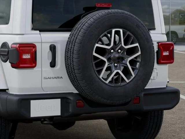 New 2026 Bright White Clear-Coat Exterior Paint Jeep Sahara image 39