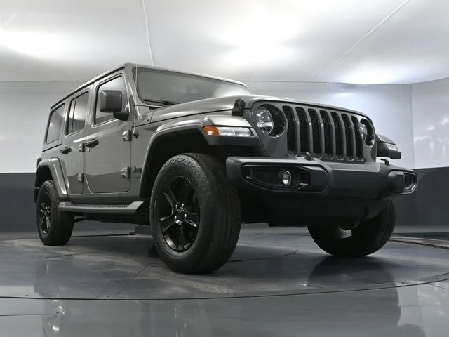 Certified Used 2022 Gray Jeep Unlimited Sahara Altitude image 55