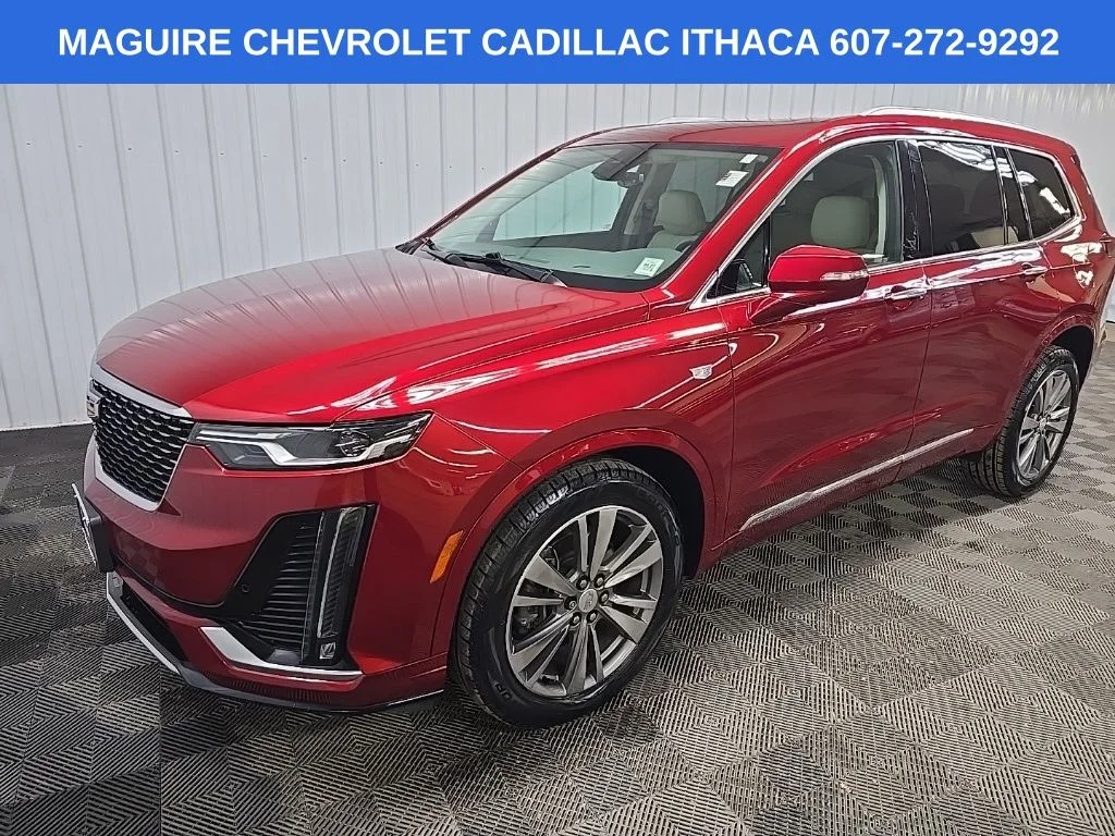 Used 2021 Red Cadillac Premium Luxury image 8