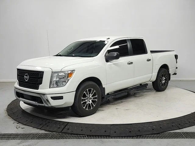 Used 2021 White Nissan SV image 3