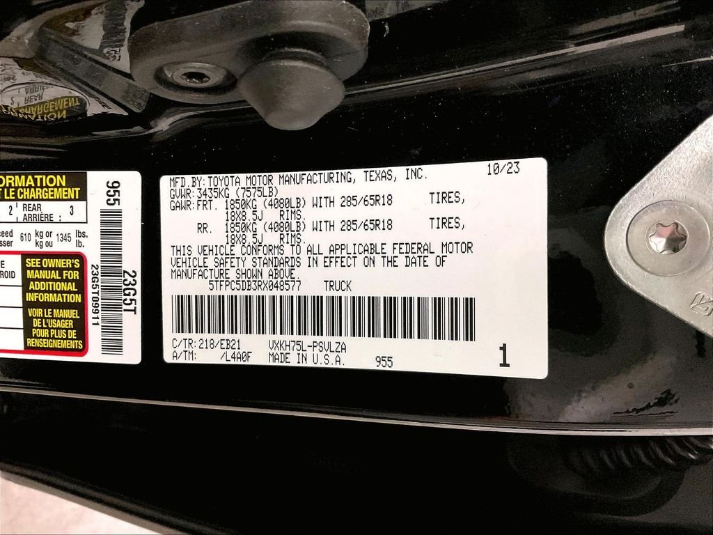 Used 2024 Black Toyota TRD Pro image 41