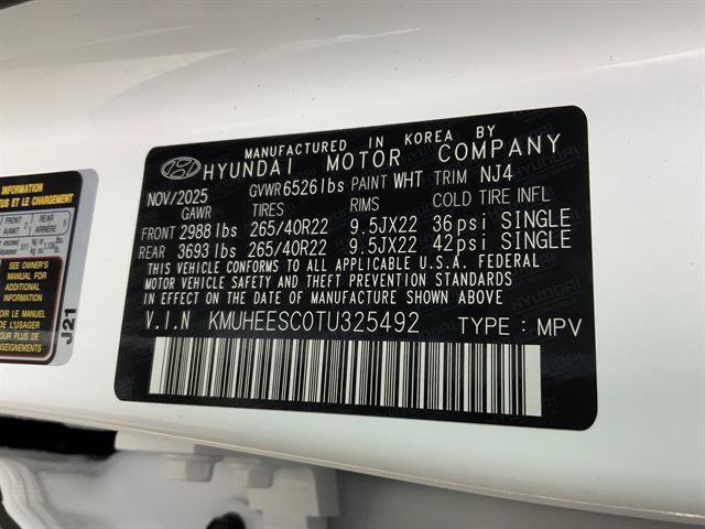 New 2026 Alta White Genesis 3.5T Prestige image 12