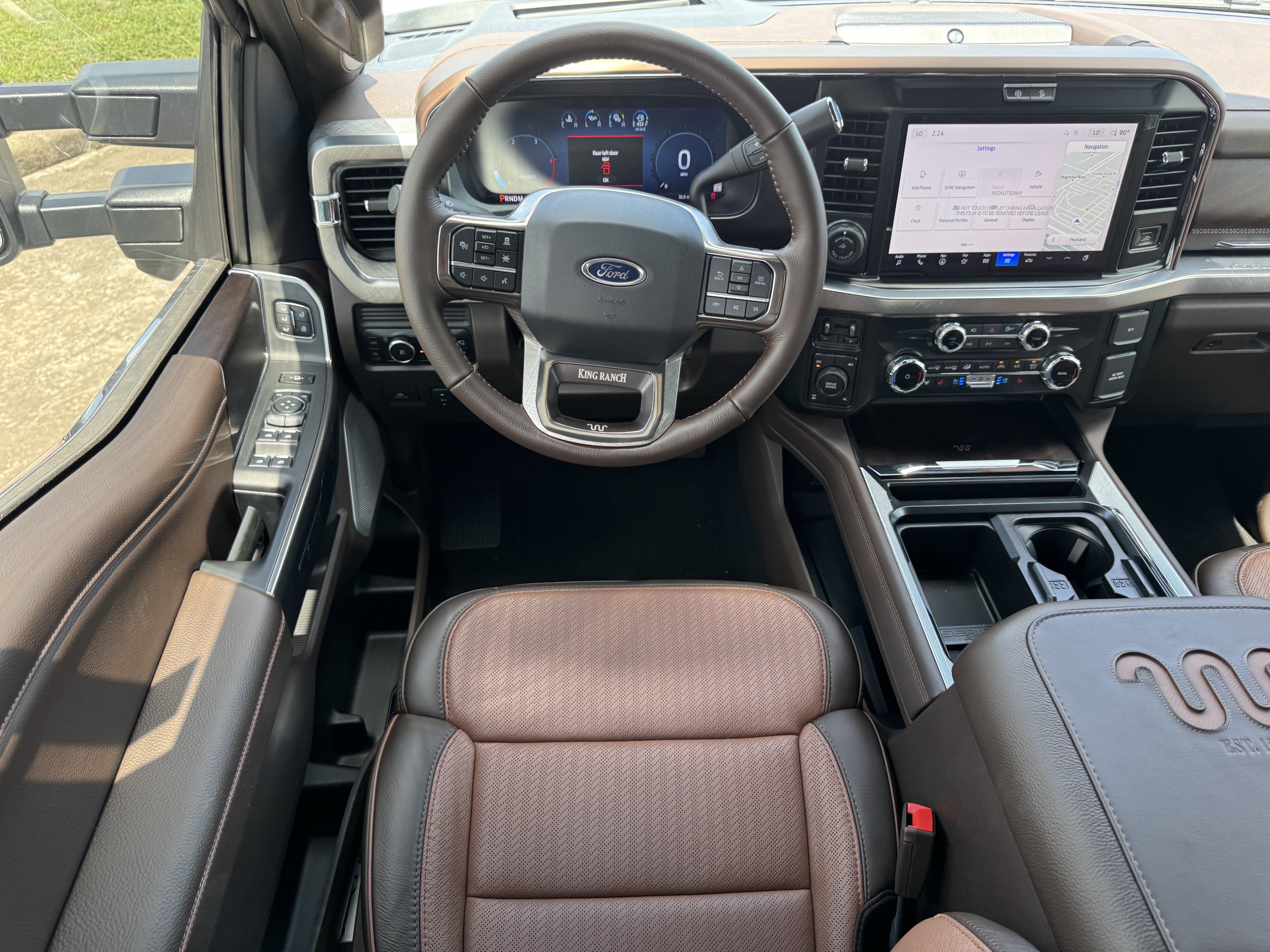 New 2026 Star White Metallic Tri-Coat Ford King Ranch image 13
