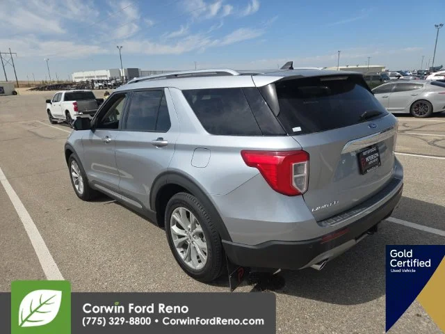 Used 2022 Iconic Silver Metallic Ford Limited image 8