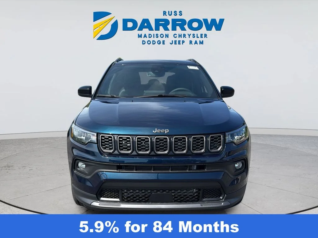 New 2026 Fathom Blue Pearl-Coat Exterior Paint Jeep Latitude image 8