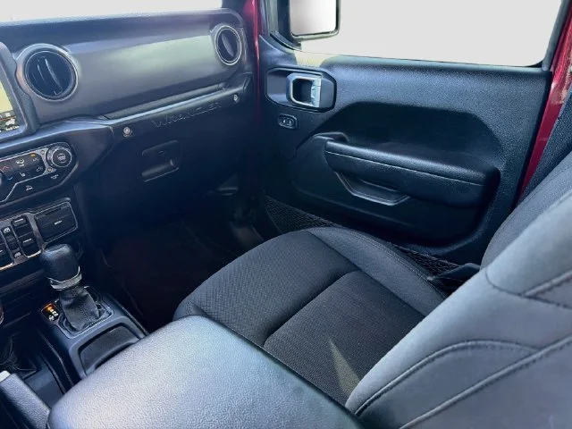Certified Used 2022 Red Jeep Unlimited Willys image 26
