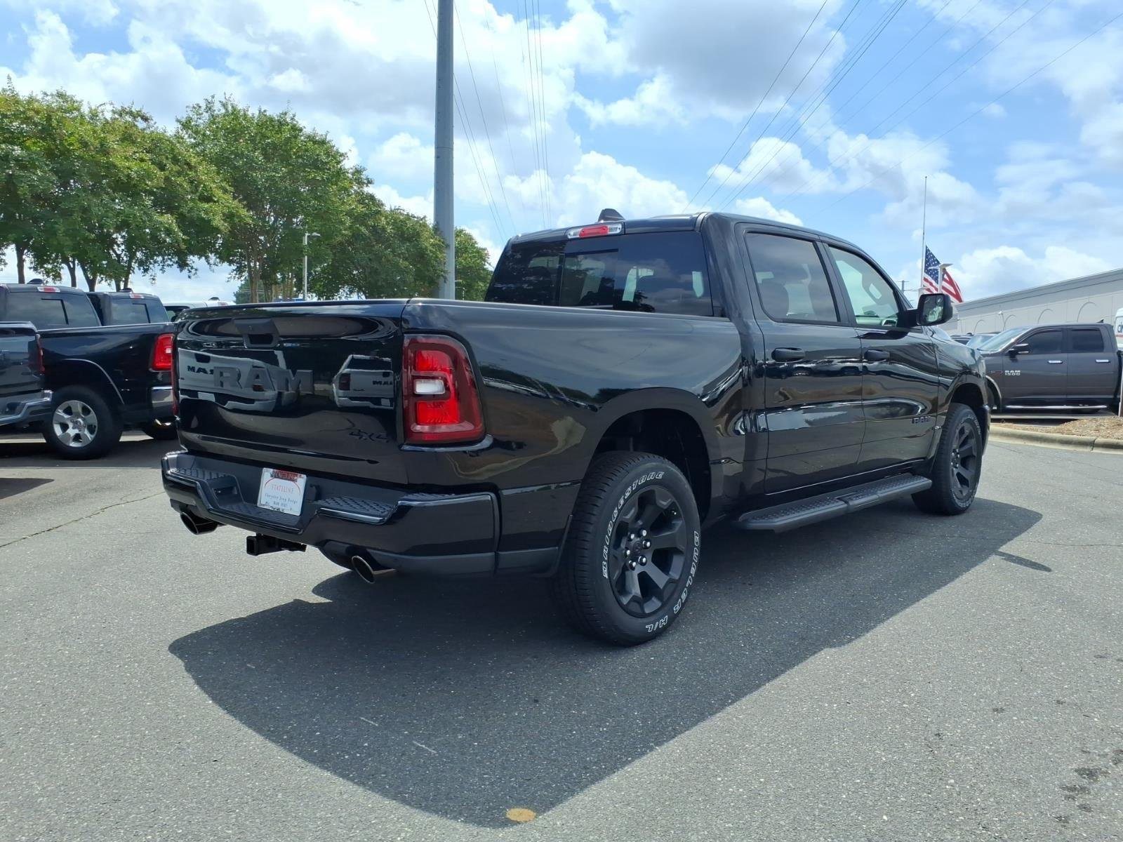 New 2026 Diamond Black Crystal Pearlcoat RAM Express image 2
