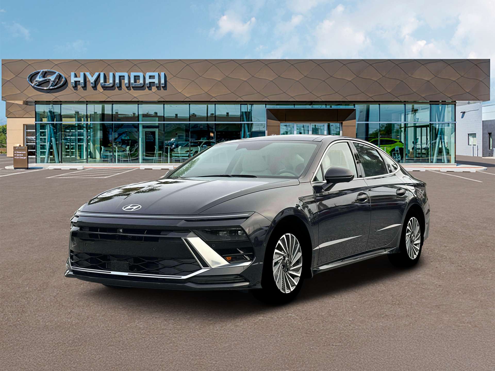 New 2026 Blue Hyundai Limited image 1