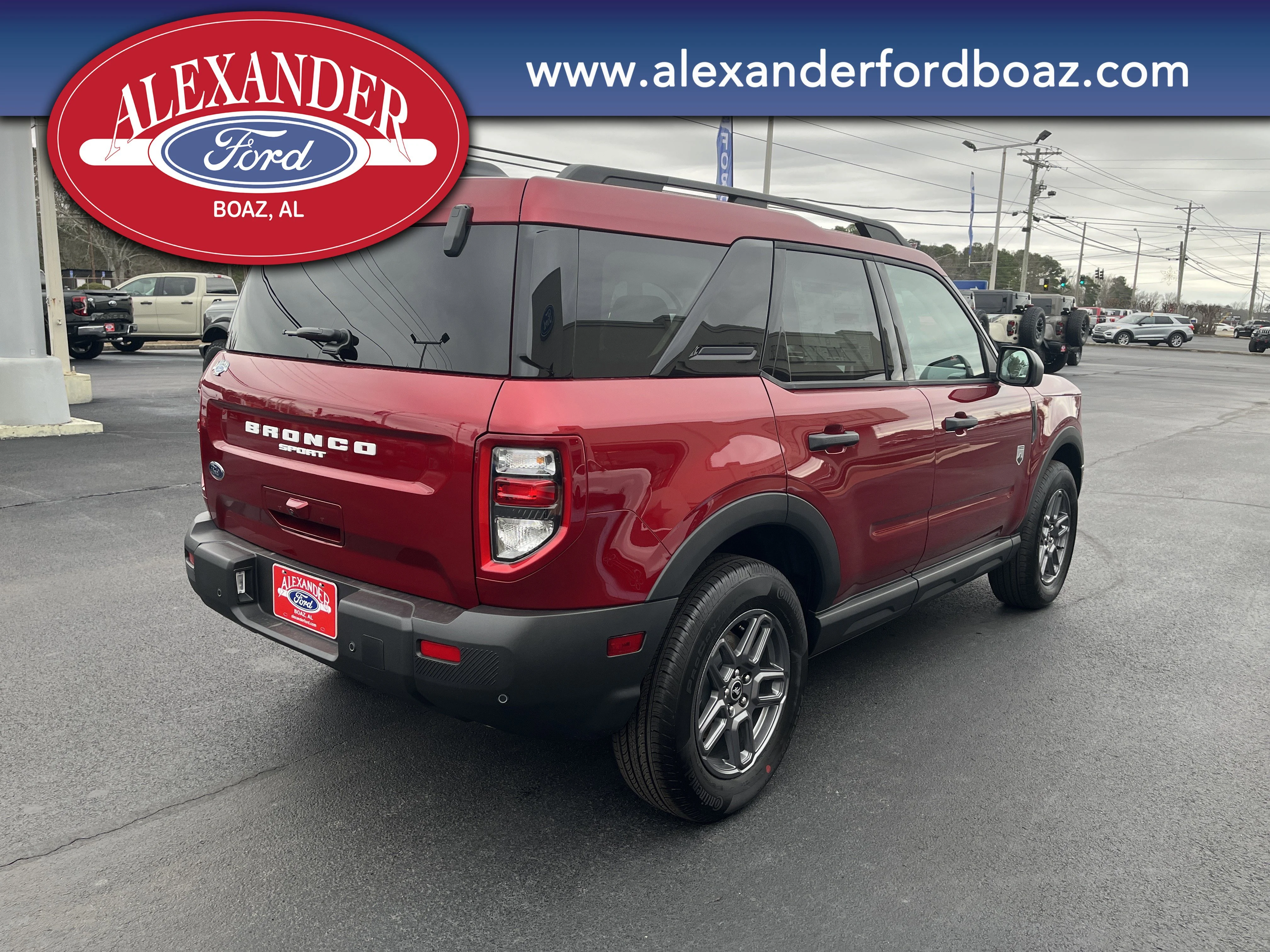 New 2025 Ruby Red Metallic Tinted Clearcoat Ford Big Bend® image 4