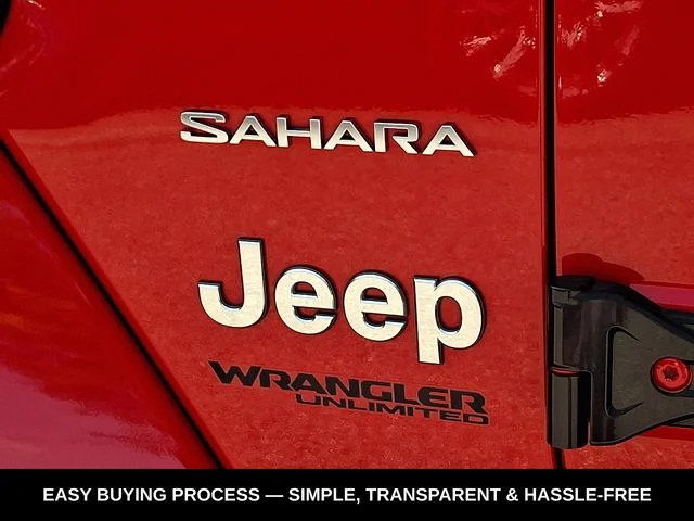 Used 2019 Red Jeep Unlimited Sahara image 32