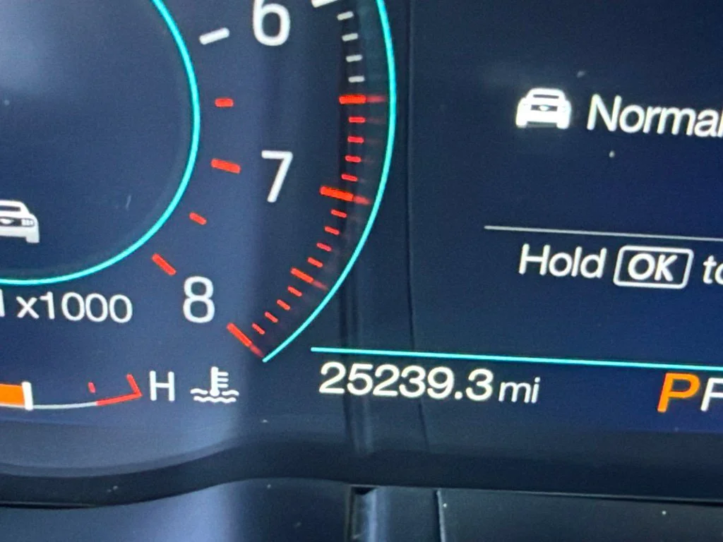 Used 2023 Atlas Blue Metallic Ford EcoBoost Premium image 16