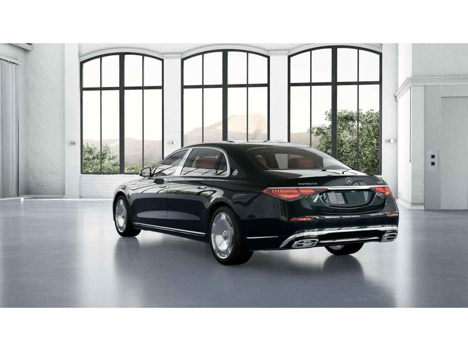 New 2026 Emerald Green Metallic Mercedes-Benz Maybach S 680 image 41