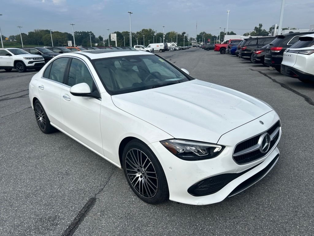 Used 2024 White Mercedes-Benz C 300 image 3