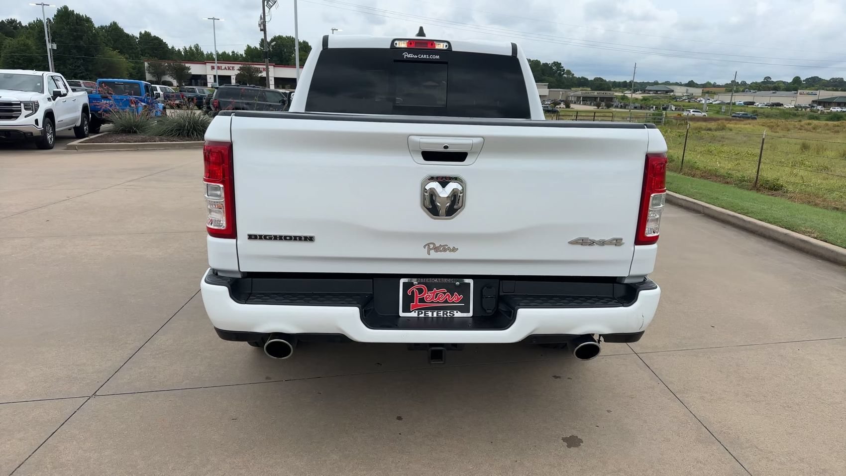 Used 2023 Bright White Clearcoat Ram Big Horn image 8