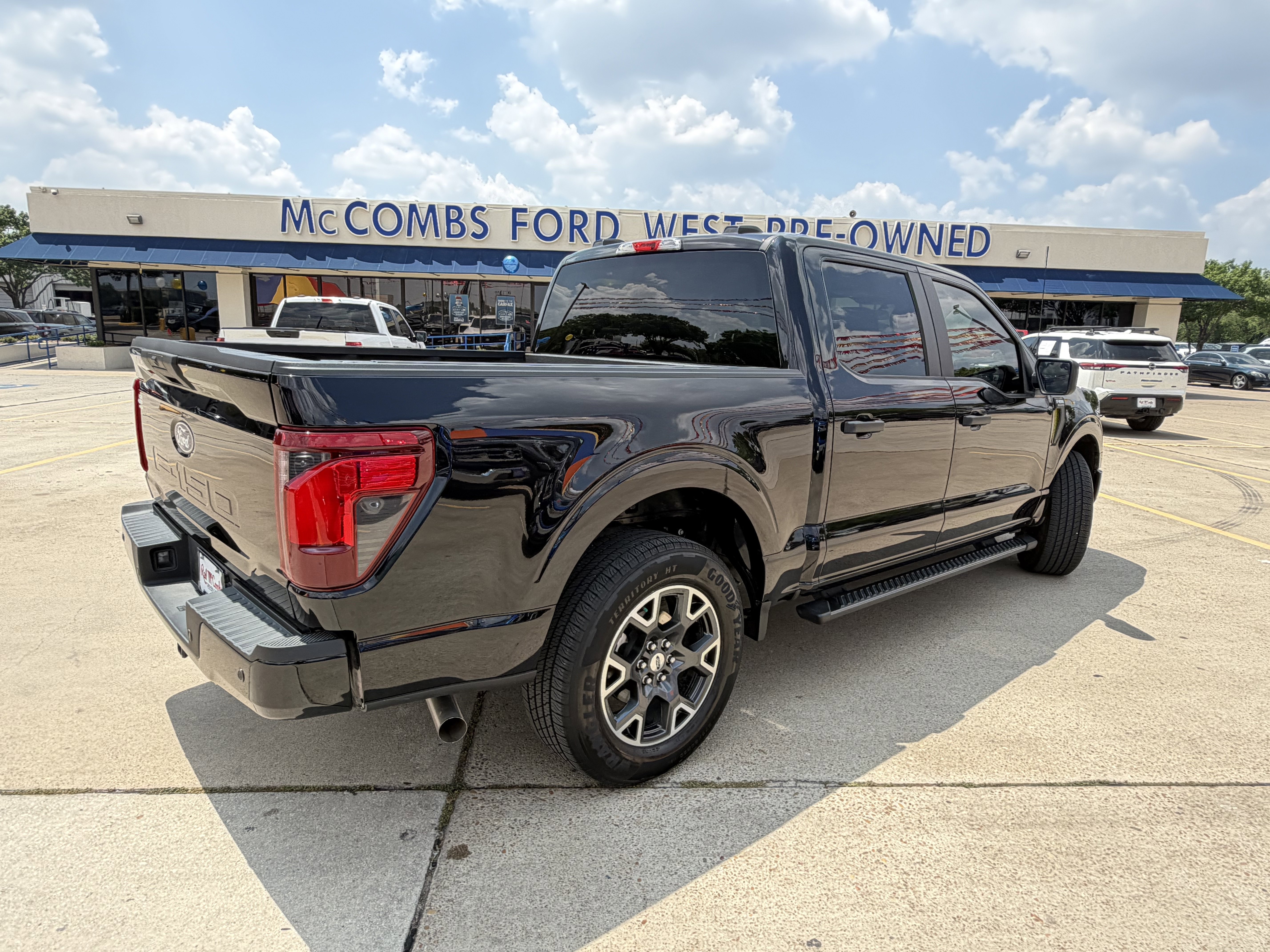 Used 2024 Agate Black Metallic Ford STX image 6