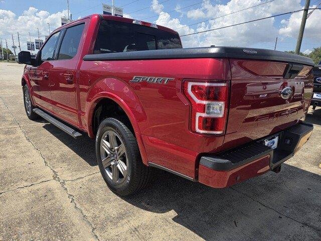 Used 2020 Rapid Red Metallic Tinted Clearcoat Ford XLT image 3