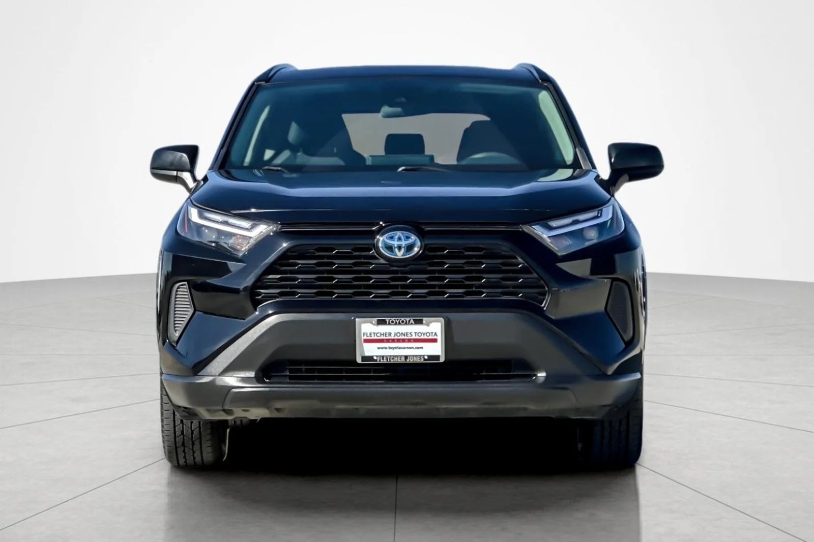 Used 2024 Midnight Black Metallic Toyota Hybrid LE image 8