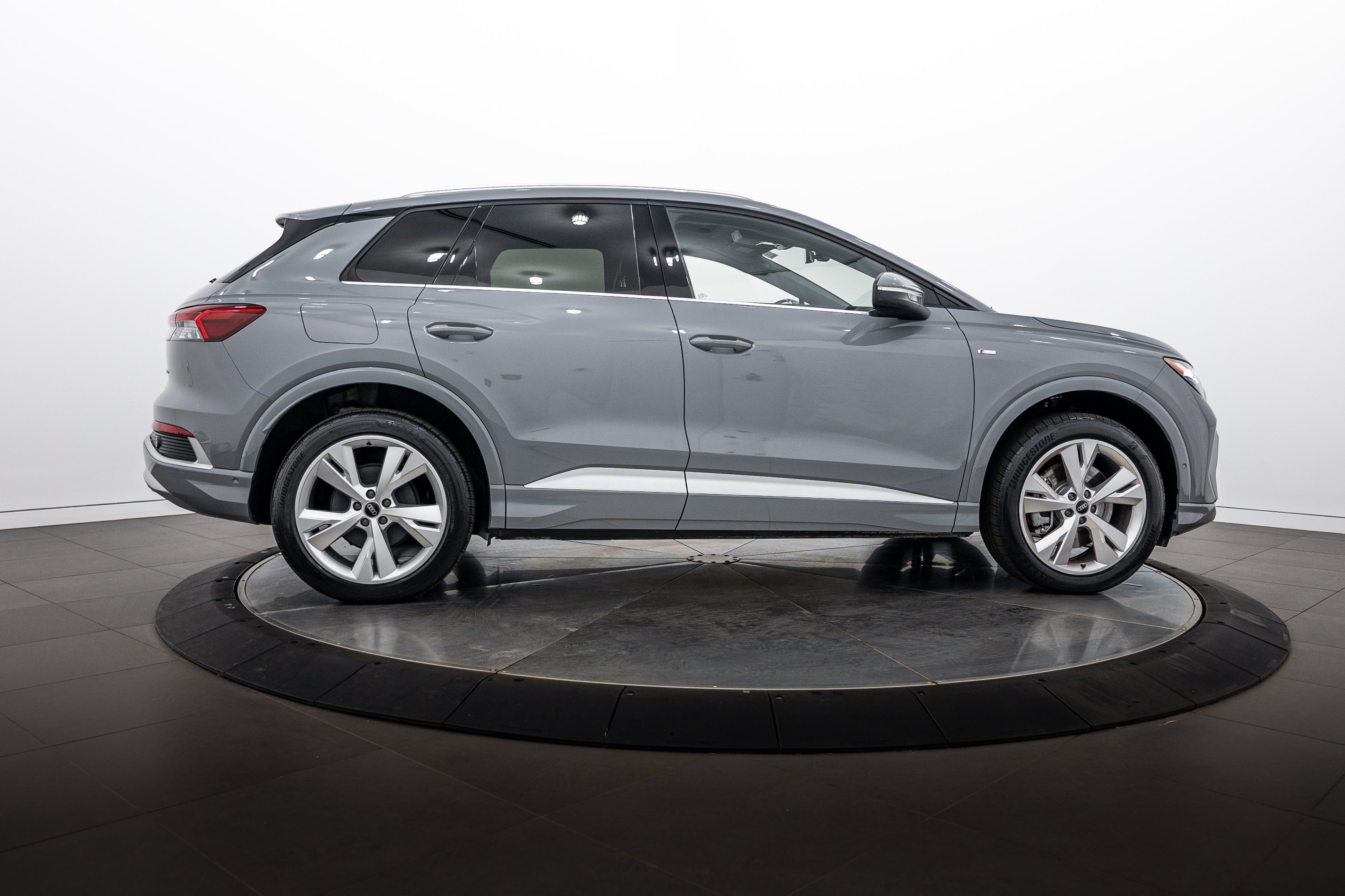 Certified Used 2023 Pebble Gray Audi Premium Plus image 3