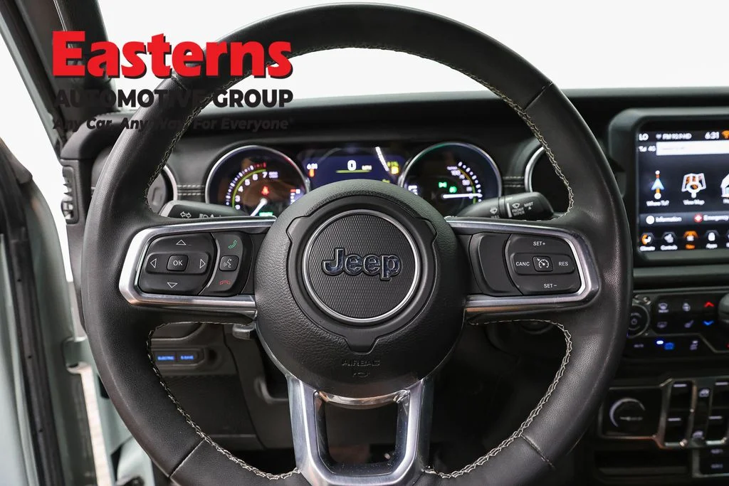 Used 2023 Gray Jeep Sahara 4xe image 10