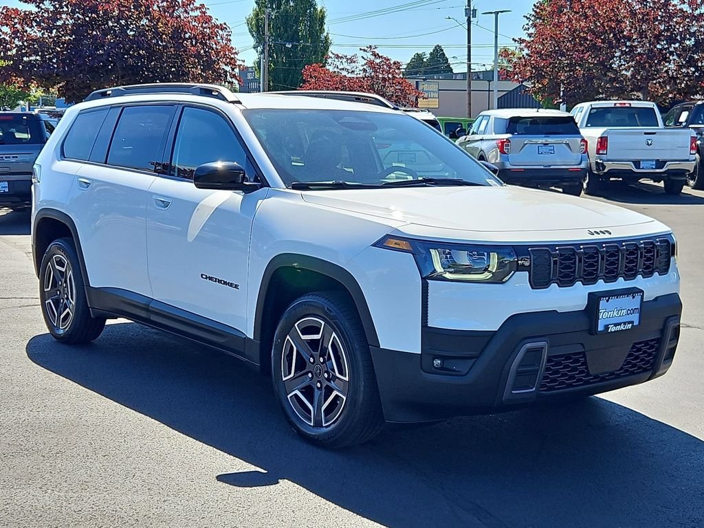 New 2026 Bright White Clear-Coat Exterior Paint Jeep Limited image 8