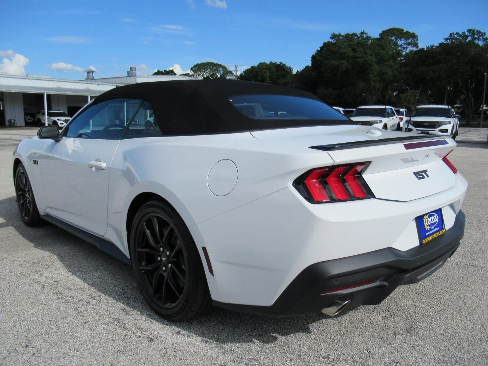 New 2025 Oxford White Ford GT Premium Convertible image 5