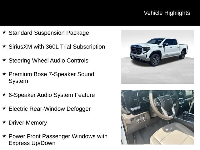 New 2026 Summit White GMC SLT image 15