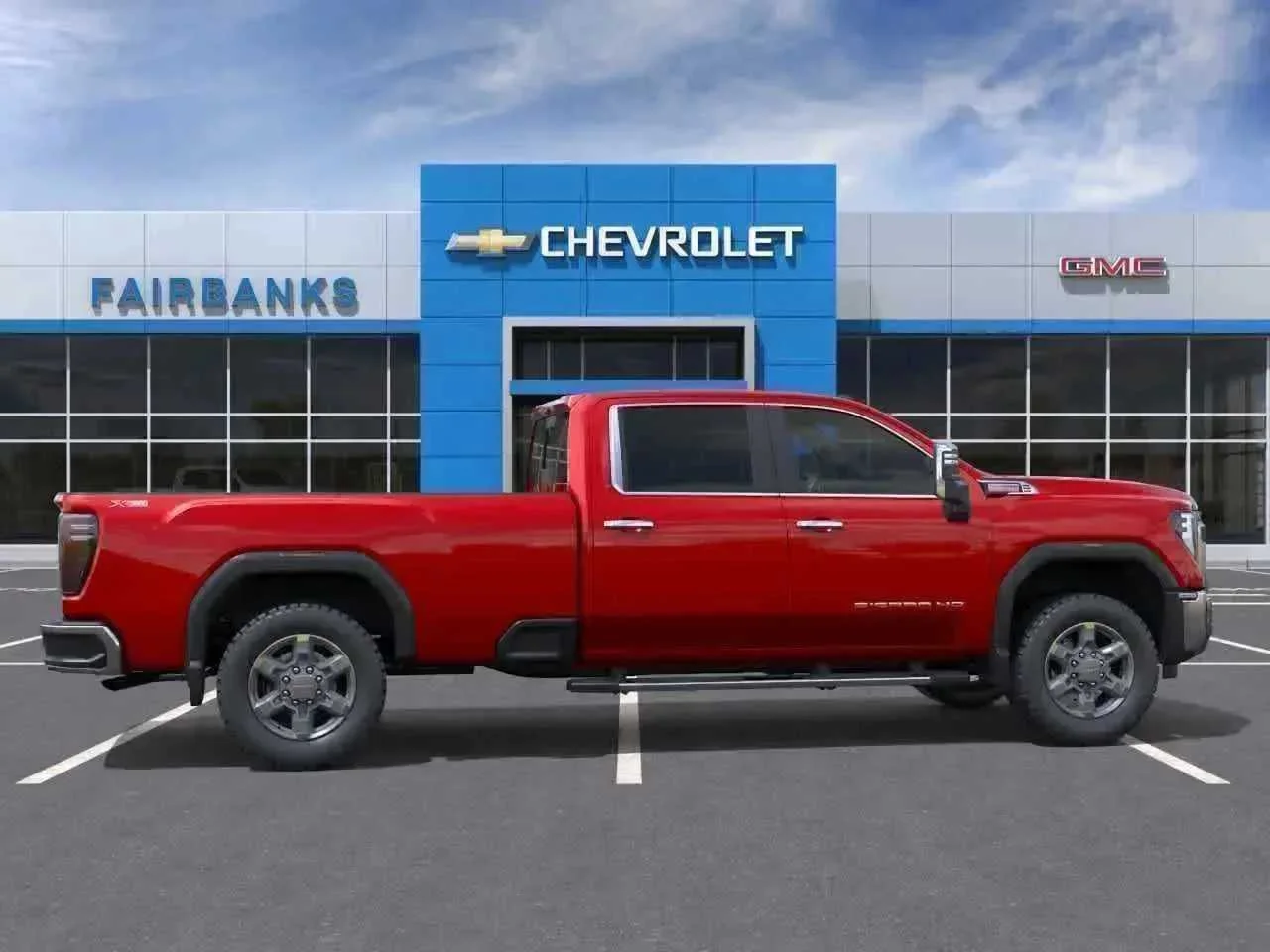 New 2026 Volcanic Red Tintcoat GMC SLT image 5