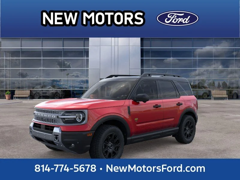 New 2026 Ruby Red Metallic Tinted Clearcoat Ford Badlands® image 1