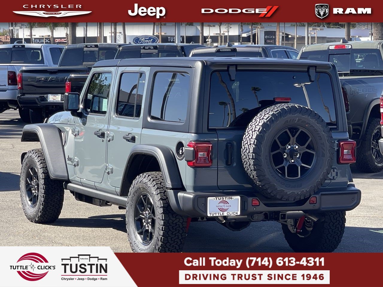 New 2026 Anvil Clearcoat Jeep Willys image 4