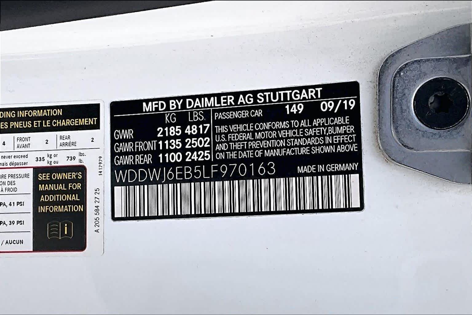 Used 2020 Polar White Mercedes-Benz AMG® C 43 image 32