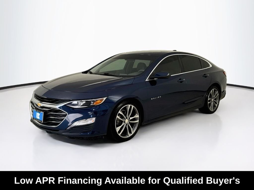 Used 2021 Northsky Blue Metallic Chevrolet LT image 3