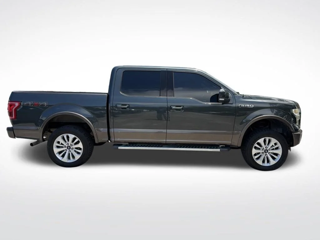 Used 2015 Green Gem Metallic Ford Lariat image 4