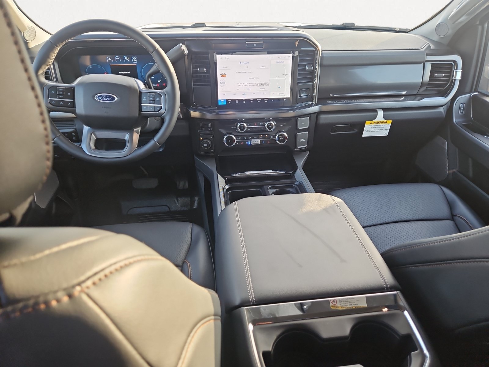 New 2026 Star White Metallic Tri-Coat Ford F-250® Lariat® image 3