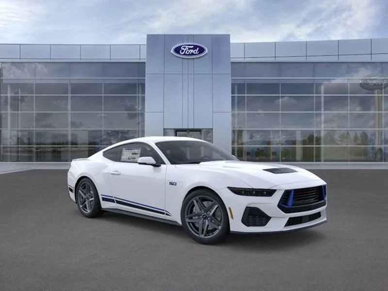 New 2025 Oxford White Ford GT Premium Fastback image 7