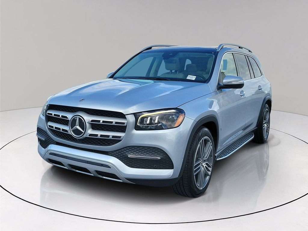 Certified Used 2023 Silver Mercedes-Benz GLS 450 image 3