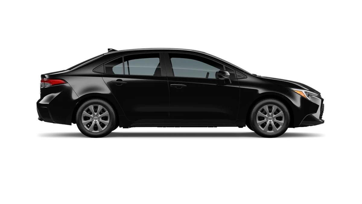 New 2026 Midnight Black Metallic Toyota Hybrid LE image 36