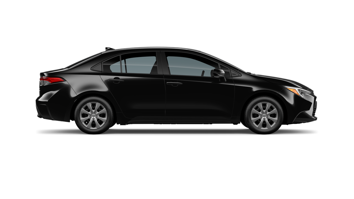 New 2026 Midnight Black Metallic Toyota Hybrid LE image 12