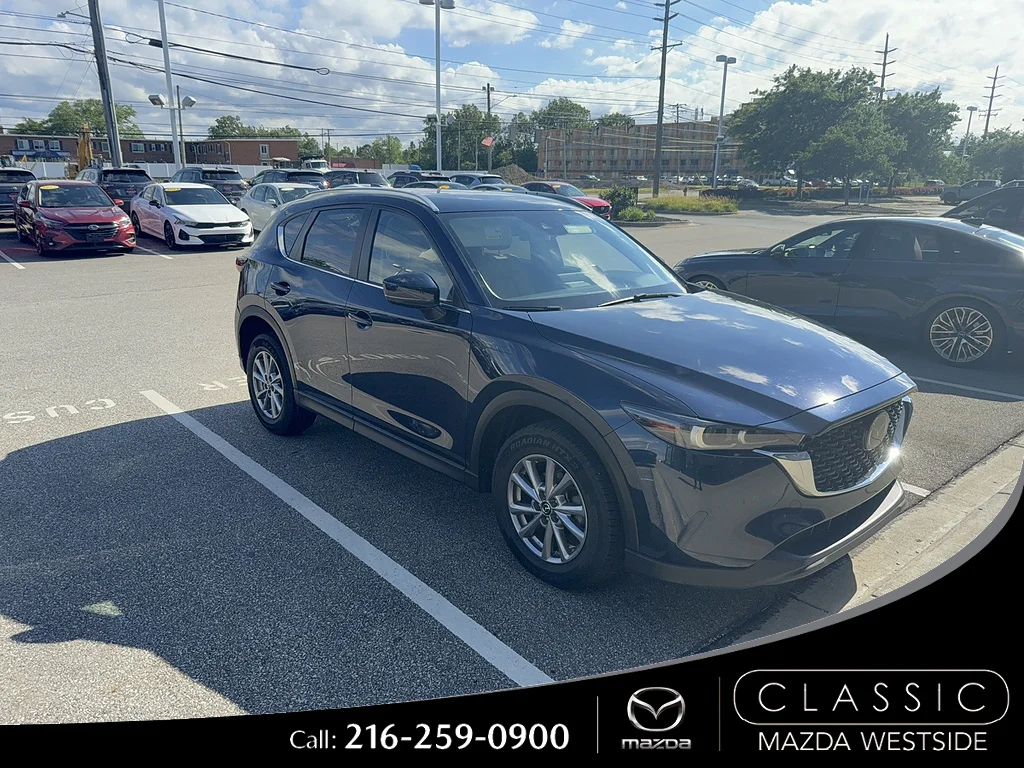 Used 2022 Deep Crystal Blue Mica Mazda 2.5 S Select image 1