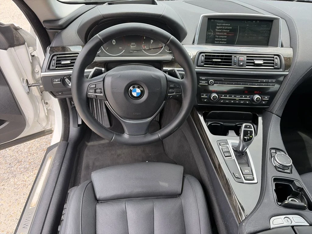 Used 2015 White BMW 640i image 16