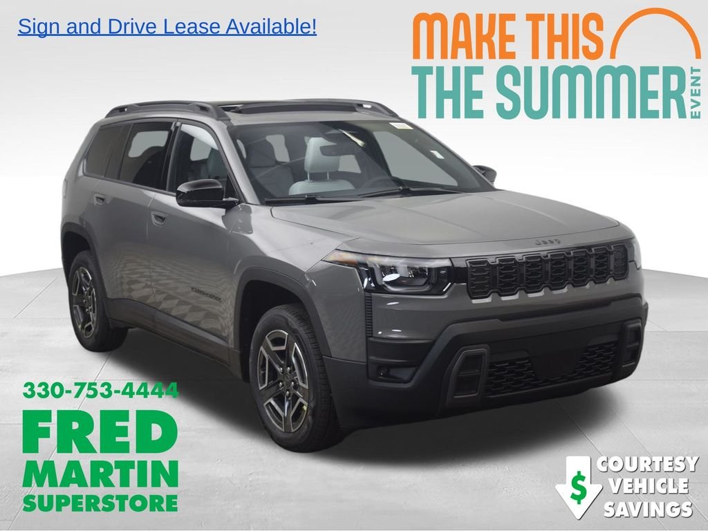New 2026 Sting-Gray Clear-Coat Exterior Paint Jeep Limited image 1