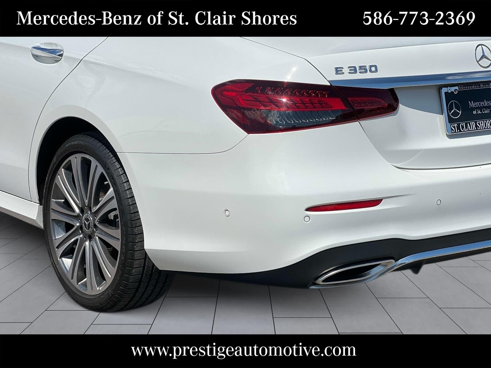 Certified Used 2023 White Mercedes-Benz E 350 image 4