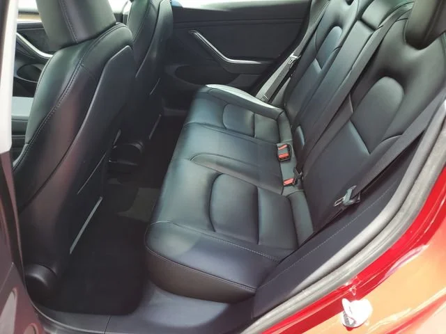 Used 2023 Red Tesla 4DR RWD image 24