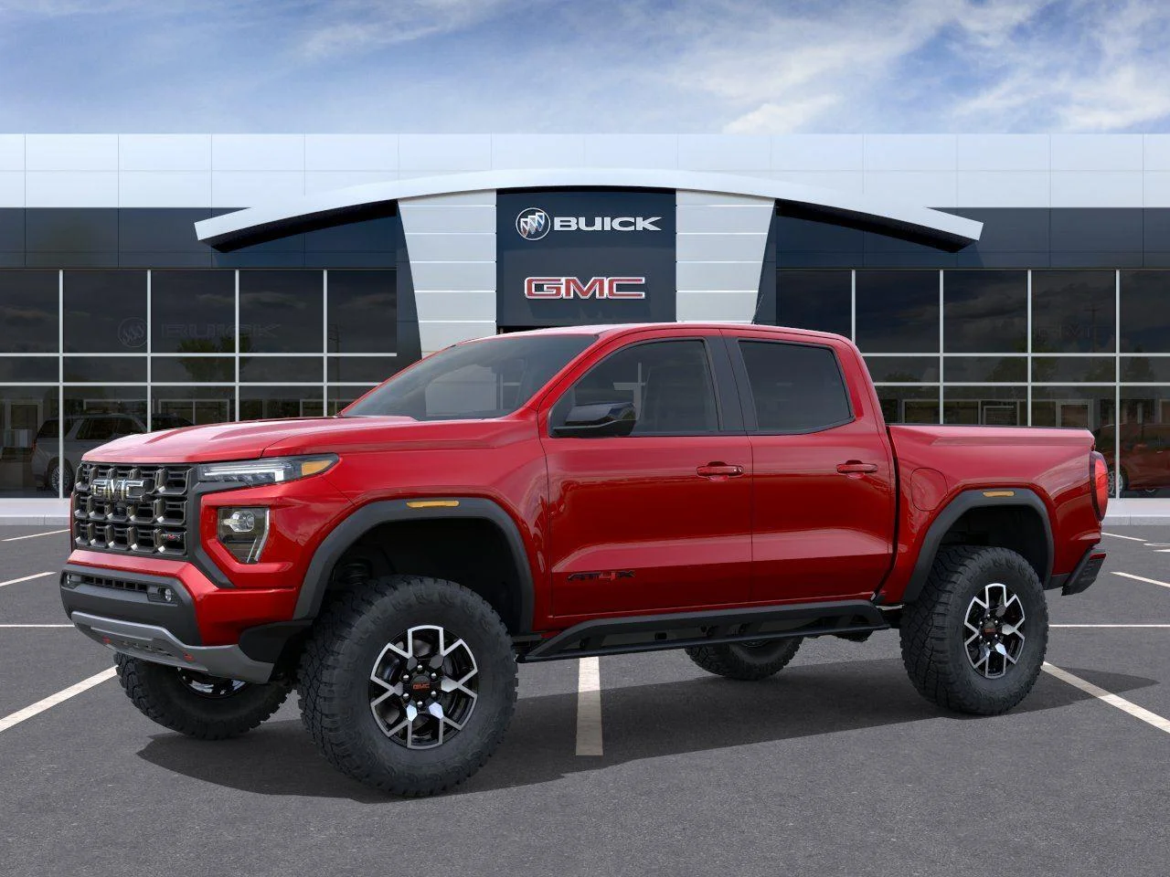 New 2026 Volcanic Red Tintcoat GMC AT4X image 2