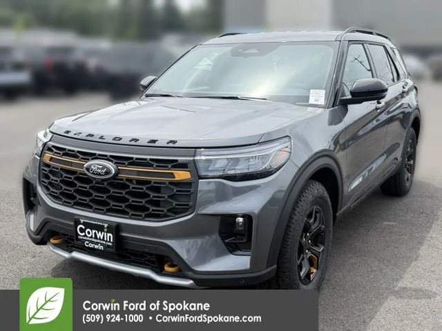 New 2026 Carbonized Gray Metallic Ford Tremor image 5