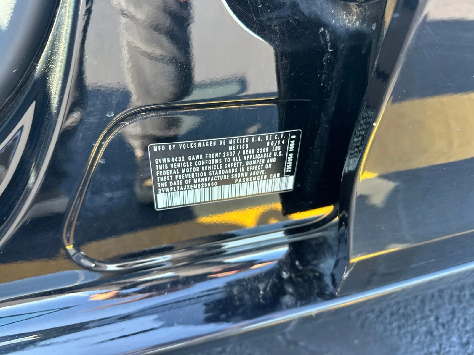 Used 2014 Black Volkswagen 2.0L TDI image 23