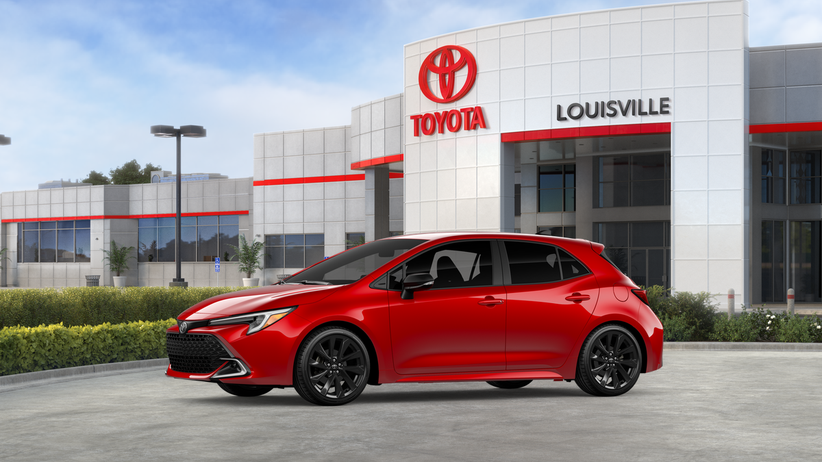 New 2027 Finish Line Red Toyota XSE image 3
