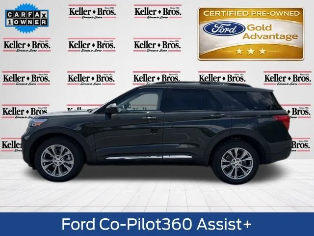 Certified Used 2022 Green Ford XLT image 4
